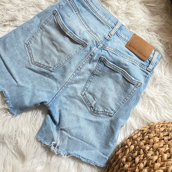 Denim Forum | Yoko High Rise Slim Cutoffs - Picture 6 of 7